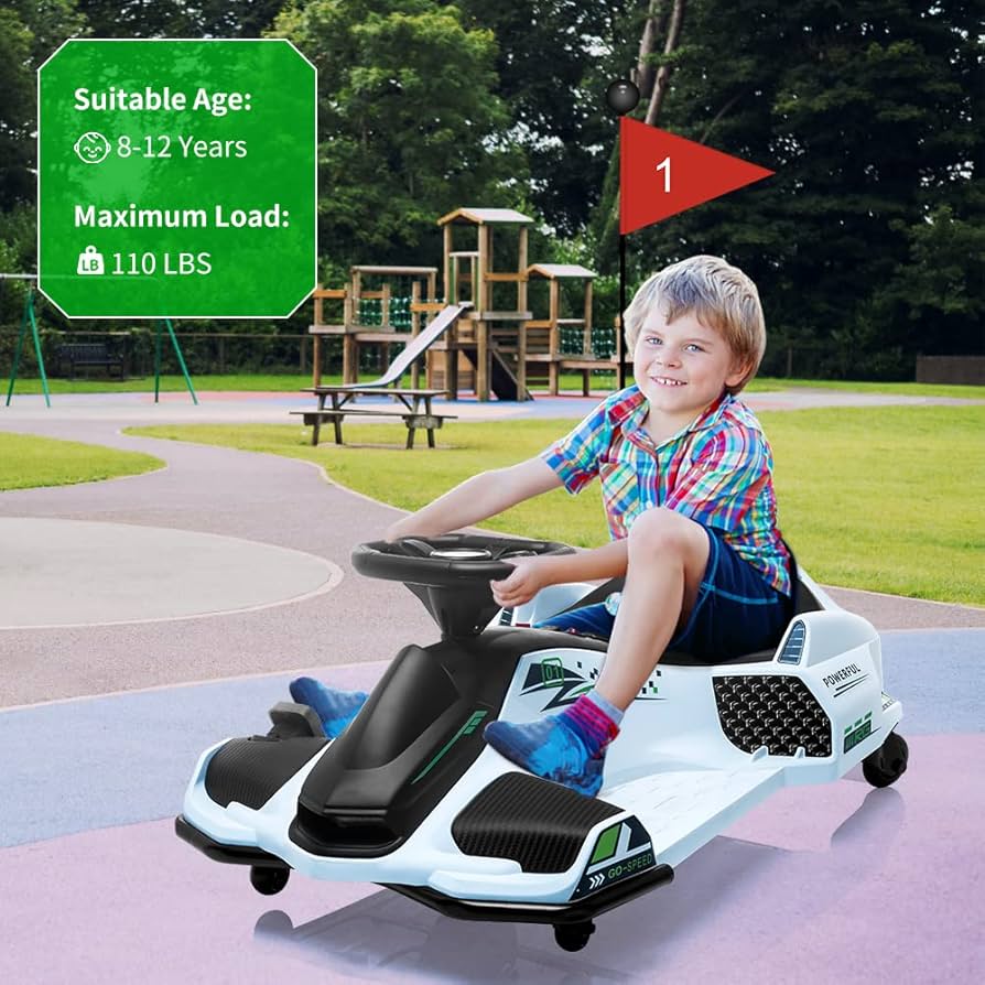 Amazon.com: 24V Kids Ride on Drift Car for Kids, Electric